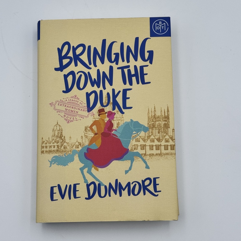 Bringing Down The Duke Evie Dunmore BOTM Hardcover New